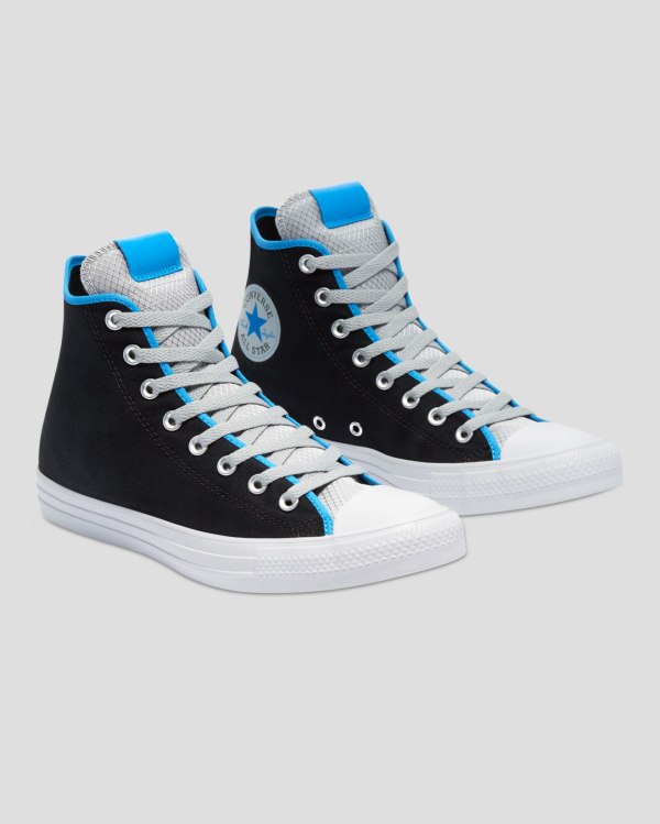 Converse Chuck Taylor All Star Digital Terrain Sort Sko Danmark - Converse Høje Sneakers Herre - 705